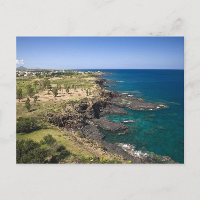 Postal Mauricio, Mauricio Occidental, Belle Vue, Océano (Anverso)