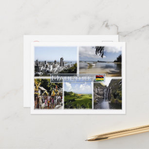 Postal Mauricio - Mosaico -