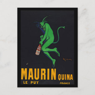 Postal Maurin Quina Absinthe
