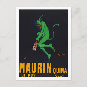 Postal Maurin Quina Absinthe