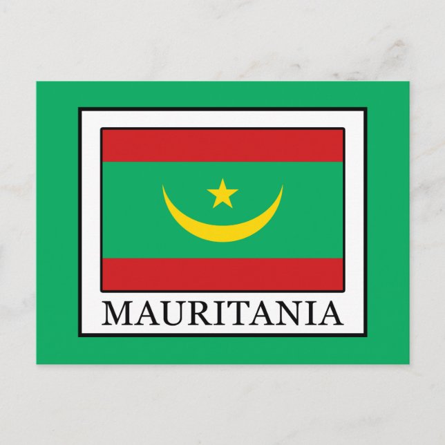 Postal Mauritania (Anverso)