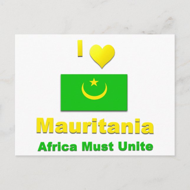 Postal Mauritania (Anverso)