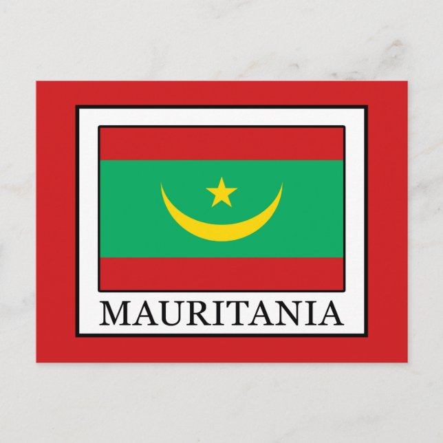 Postal Mauritania (Anverso)