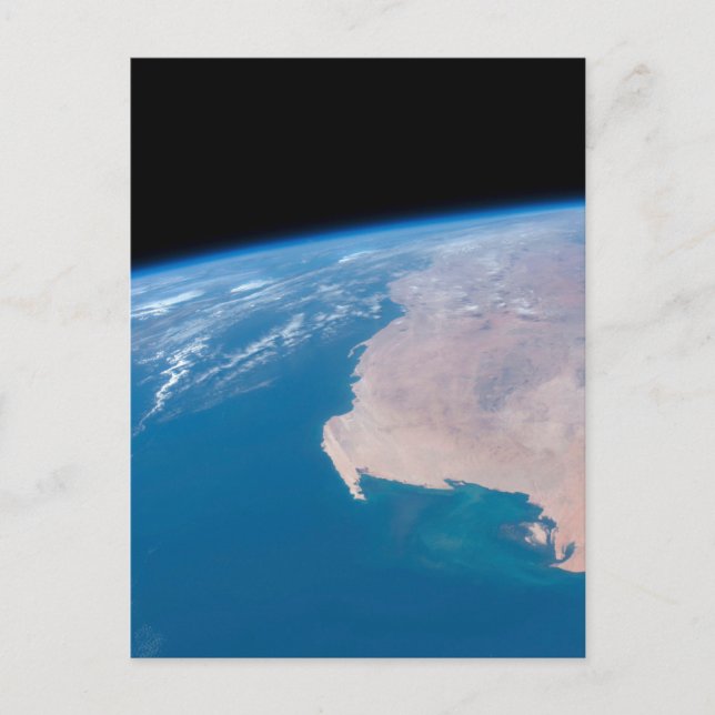 Postal Mauritania Y Sahara Occidental Frente A Las Costas (Anverso)