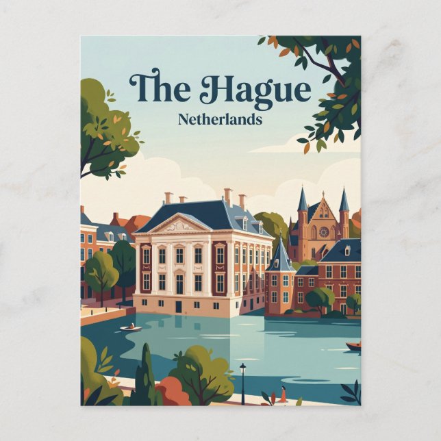 Postal Mauritshuis Países Bajos (Anverso)