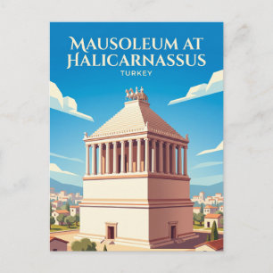 Postal Mausoleo de Halicarnaso Turquía