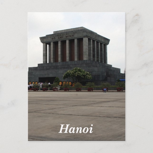 Postal mausoleo de hanoi (Anverso)