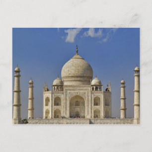 Postal Mausoleo del Taj Mahal / Agra, India