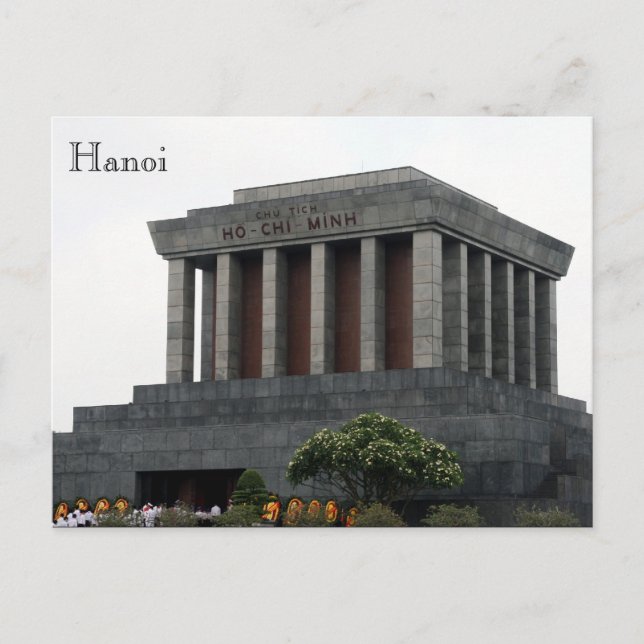 Postal mausoleo hanoi (Anverso)
