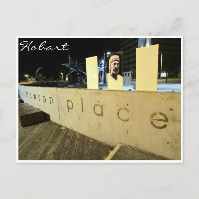 Postal mawson place (Anverso)