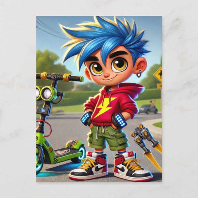 Postal Max Rockett (Anverso)