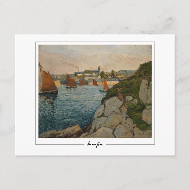 Postal Maxime Maufra #8 - Postcard Bella Artes (Anverso)