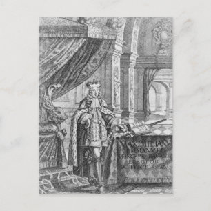 Postal Maximilian II Emanuel , Elector de Baviera