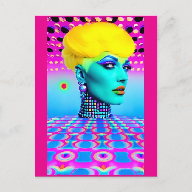 Postal Maxine Headroom (Anverso)