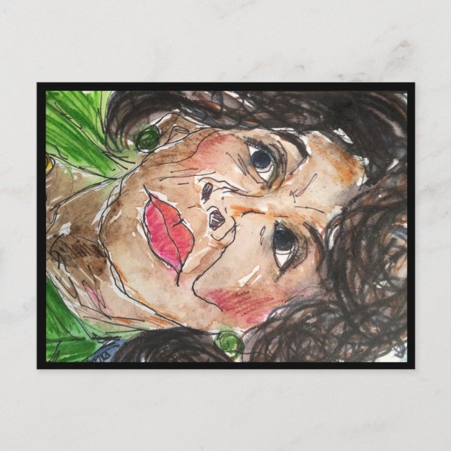 Postal Maxine Waters (Anverso)