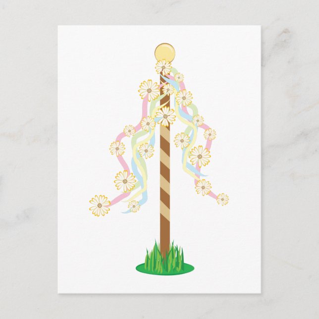 Postal May Pole (Anverso)