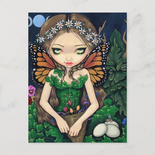 Postal "May Queen" (Anverso)