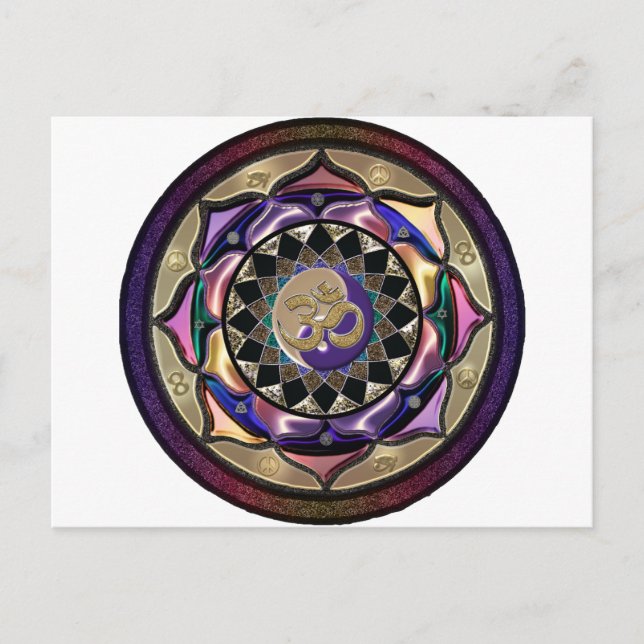 Postal May Surprise Mandala (Anverso)