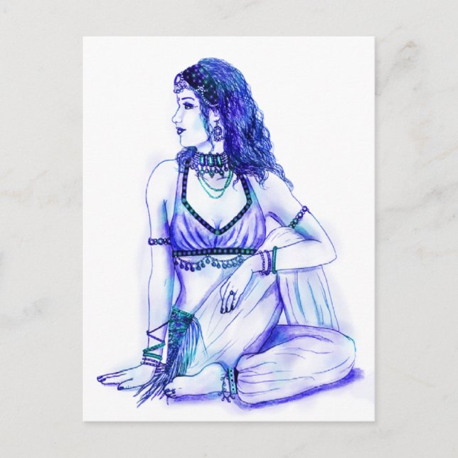 Postal Maya (Anverso)