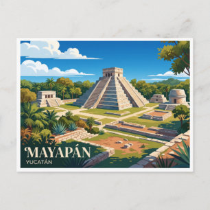 Postal Mayapán Tecoh México