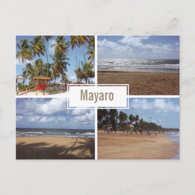 Postal Mayaro Beach Collage (Multiview) (Anverso)