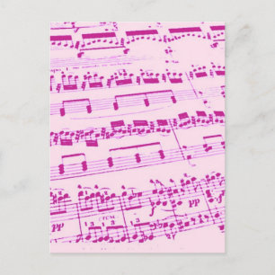 Postal Mayor/estudiante/profesor de música