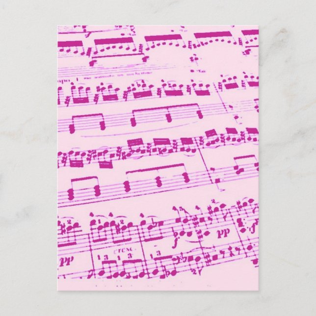 Postal Mayor/estudiante/profesor de música (Anverso)