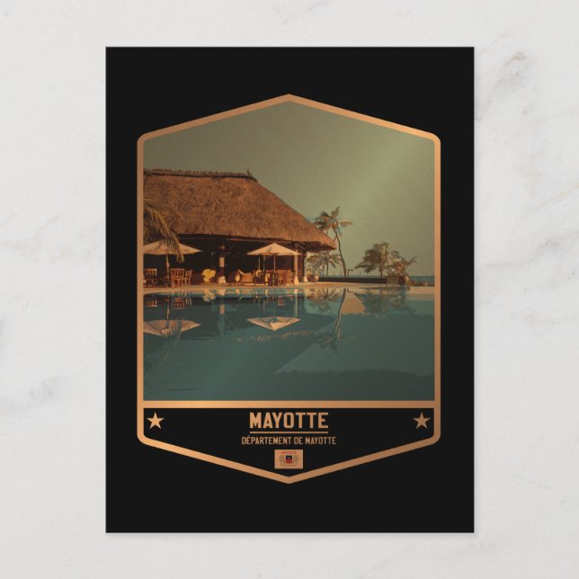 Postal Mayotte (Anverso)