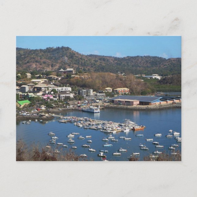 Postal Mayotte - Grande Terre - Mamoudzou (Anverso)