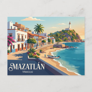 Postal Mazatlán México