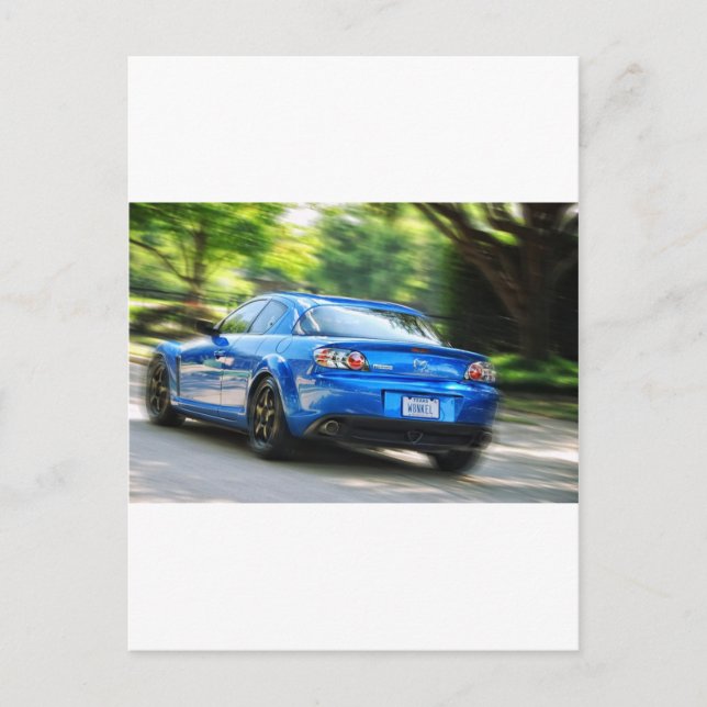 Postal Mazda RX-7 (Anverso)