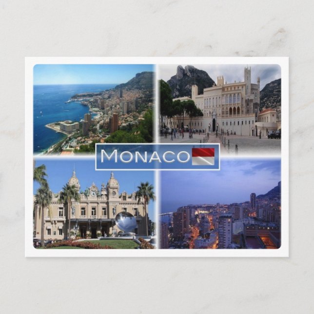 Postal MC Monaco - Montecarlo - (Anverso)