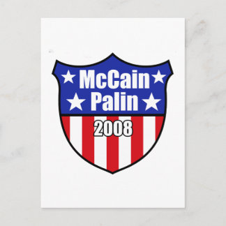Postal McCain Palin Shield