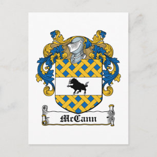 Postal McCann Family Crest
