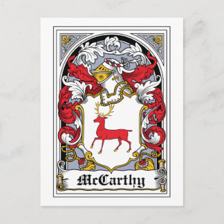Postal McCarthy Family Crest