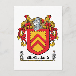 Postal McClelland Family Crest