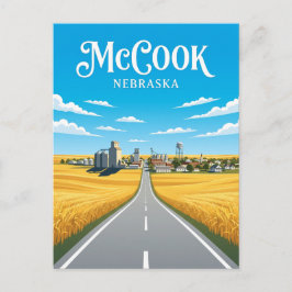 Postal McCook EE. UU.