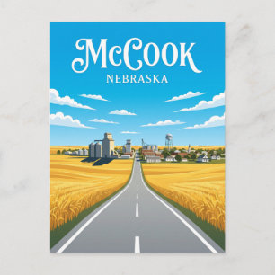 Postal McCook EE. UU.