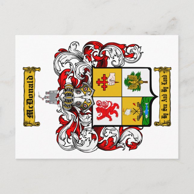 Postal McDonald (Anverso)