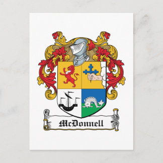 Postal McDonnell Family Crest