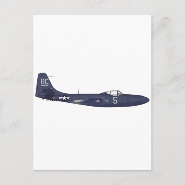 Postal McDonnell FH-1 Phantom (Anverso)