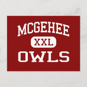 Postal McGehee - Owls - High School - McGehee Arkansas