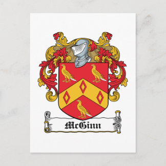 Postal McGinn Family Crest