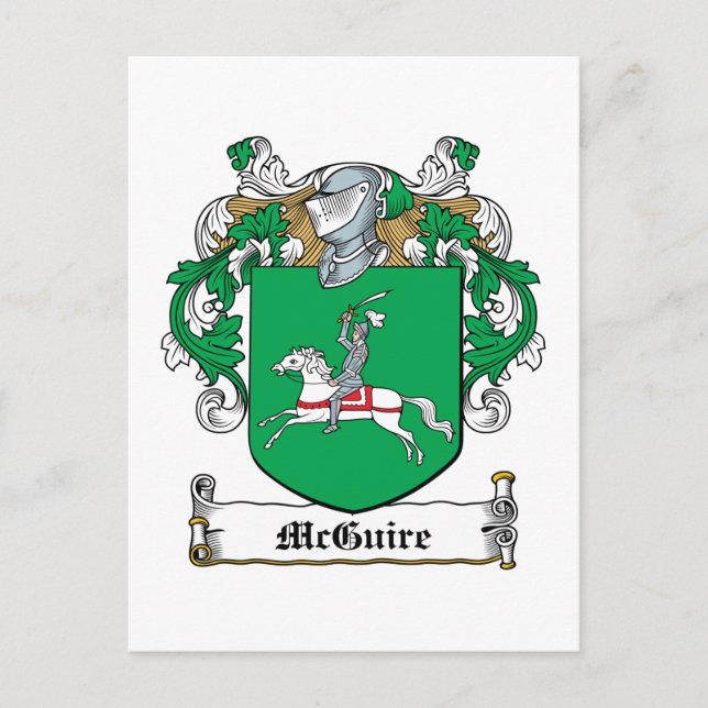 Postal McGuire Family Crest (Anverso)