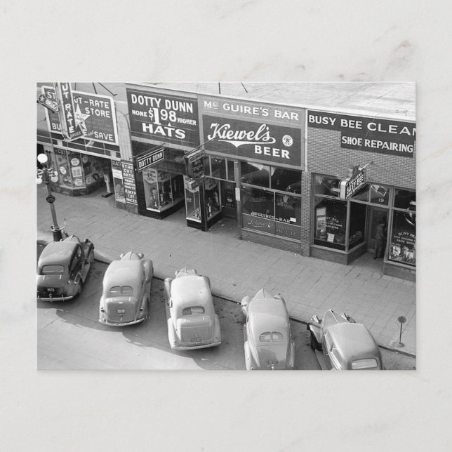 Postal McGuire's Bar, 1940 (Anverso)