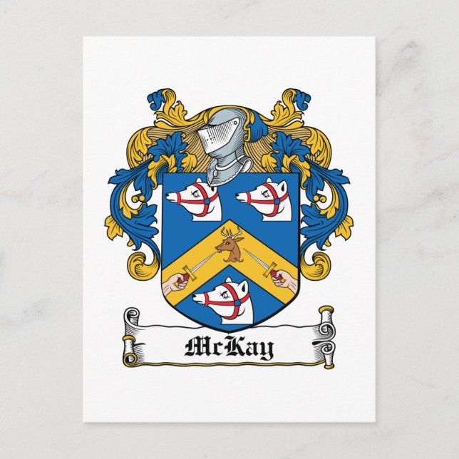 Postal McKay Family Crest (Anverso)