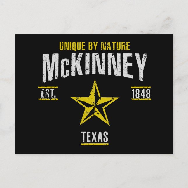 Postal McKinney (Anverso)