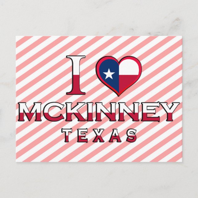 Postal McKinney �, Texas (Anverso)