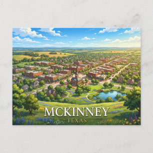Postal McKinney Texas Viajes Paisaje urbano histórico