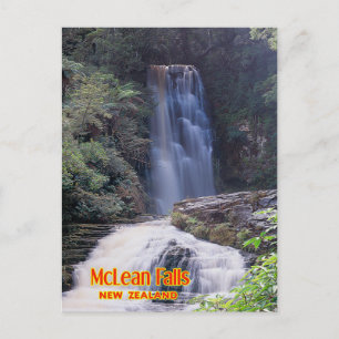Postal McLean Falls, Nueva Zelandia